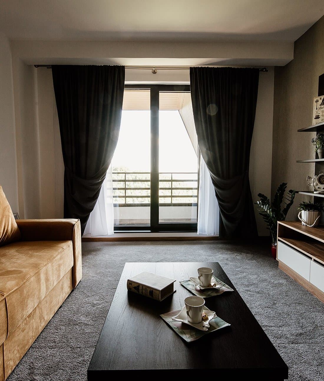 Yenilenmiş modern salon detayı